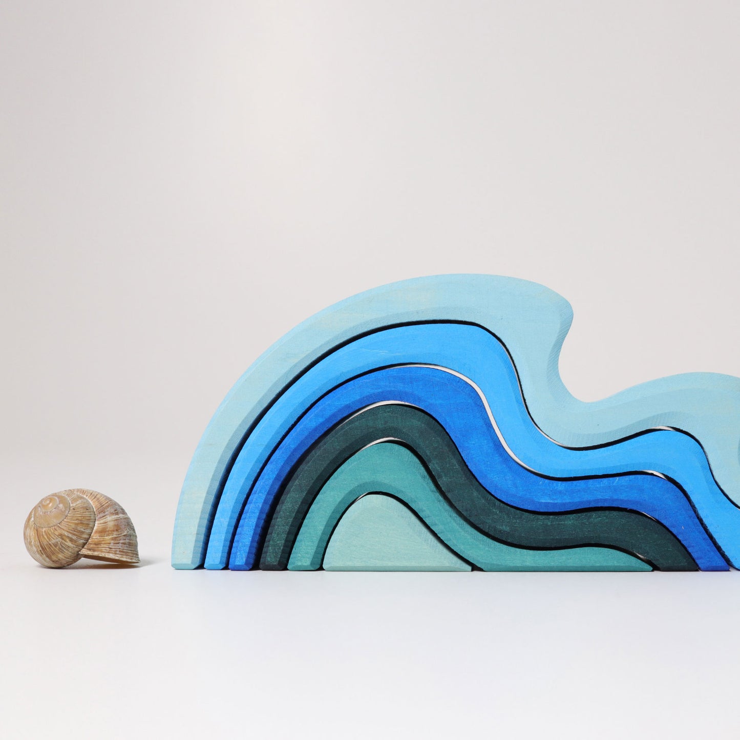 Stapelspiel Wasserwellen