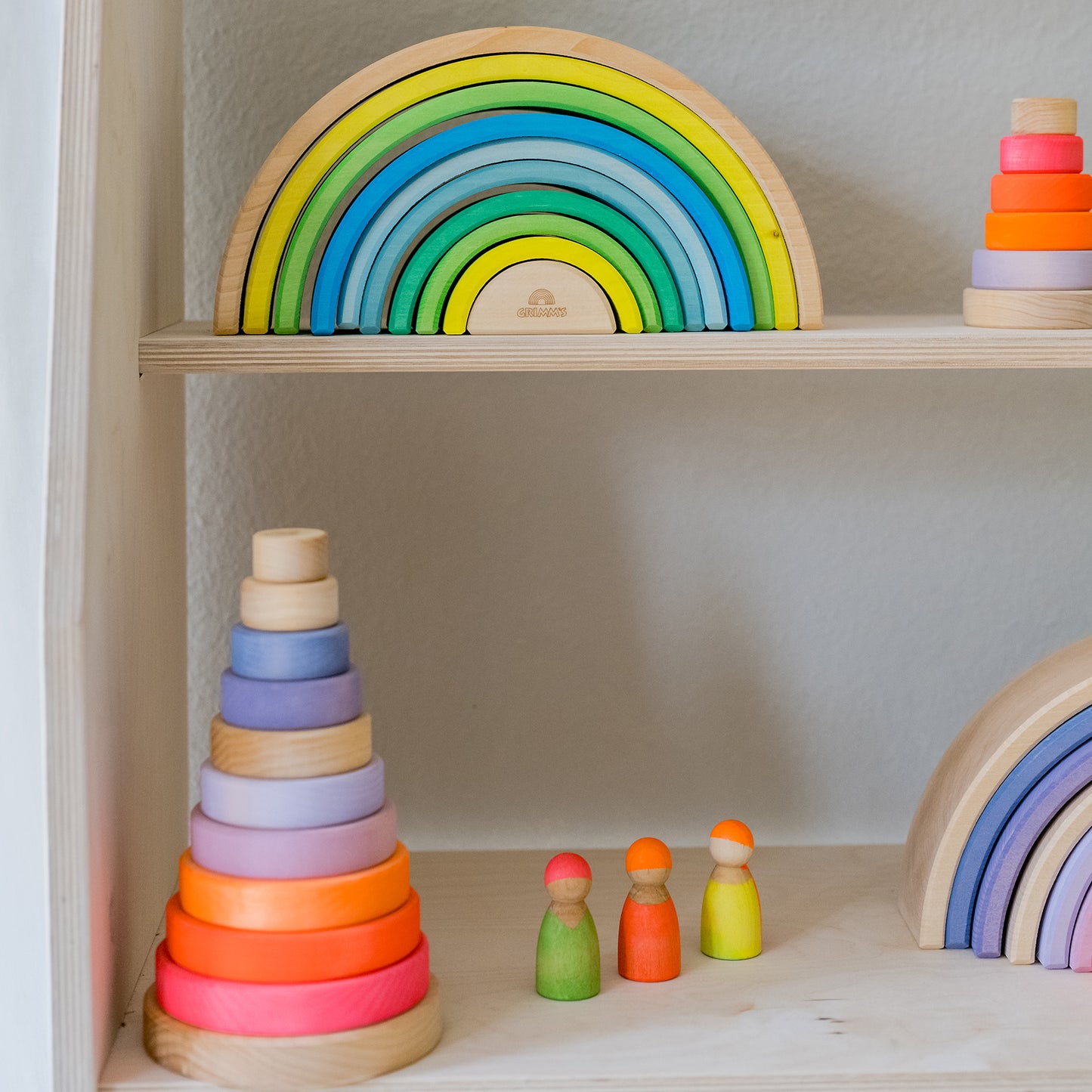 Regenbogen Neongrün