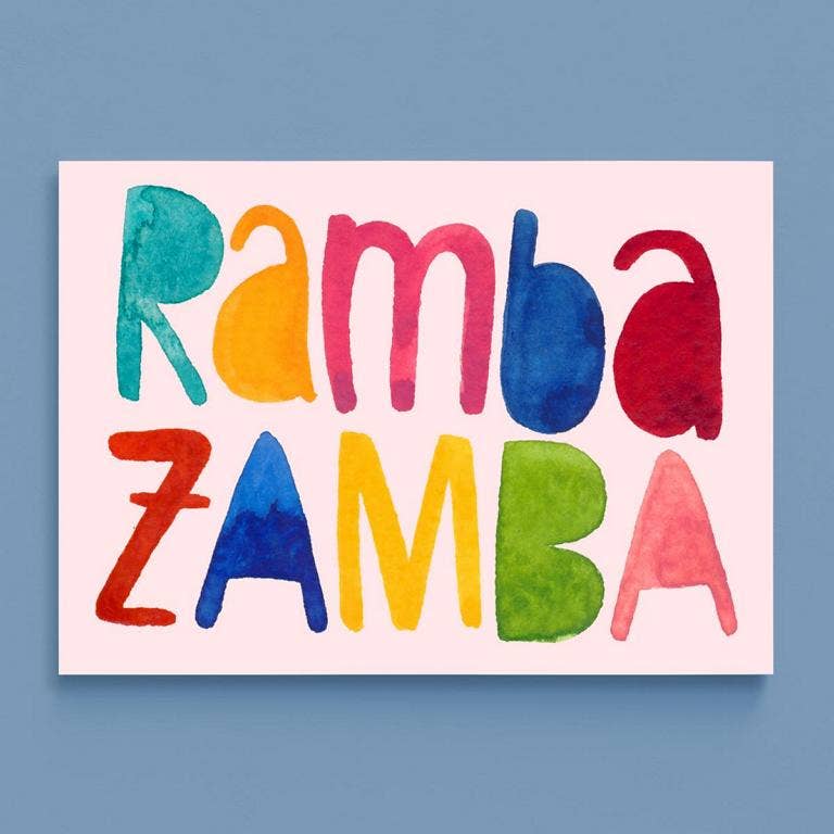 Postkarte Rambazamba