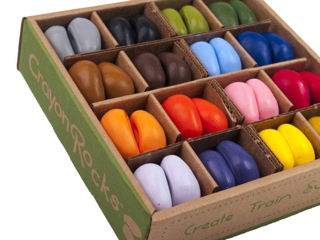 Just Rocks Box - 4 x 16 Farben Crayon Rocks®