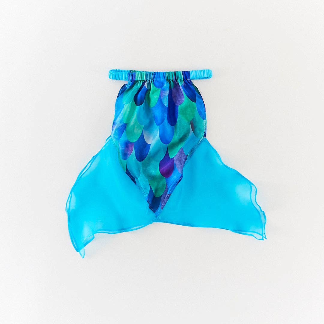 Meerjungfrau-Rock blau-grün