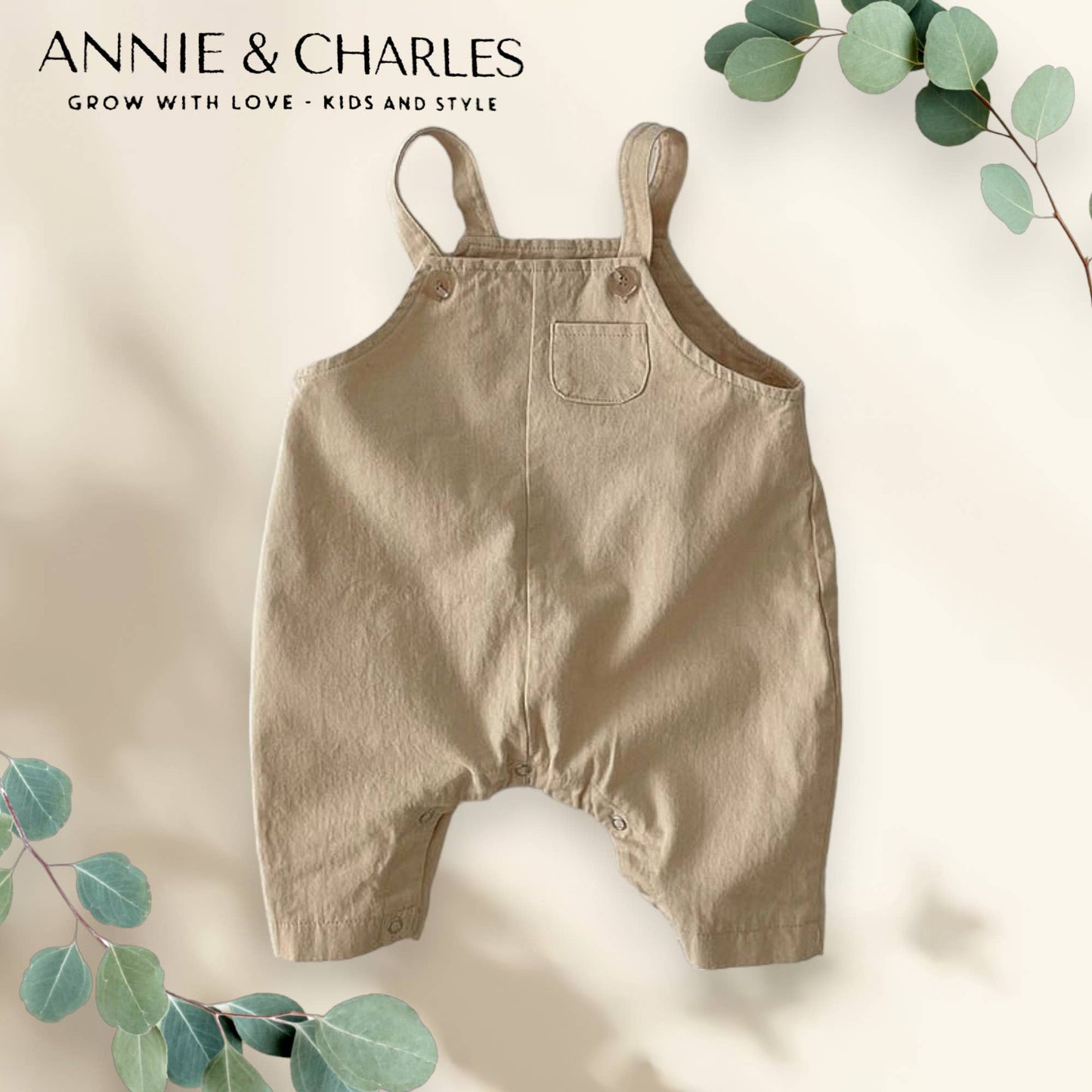 Annie & Charles® Bio Baumwoll Latzhose