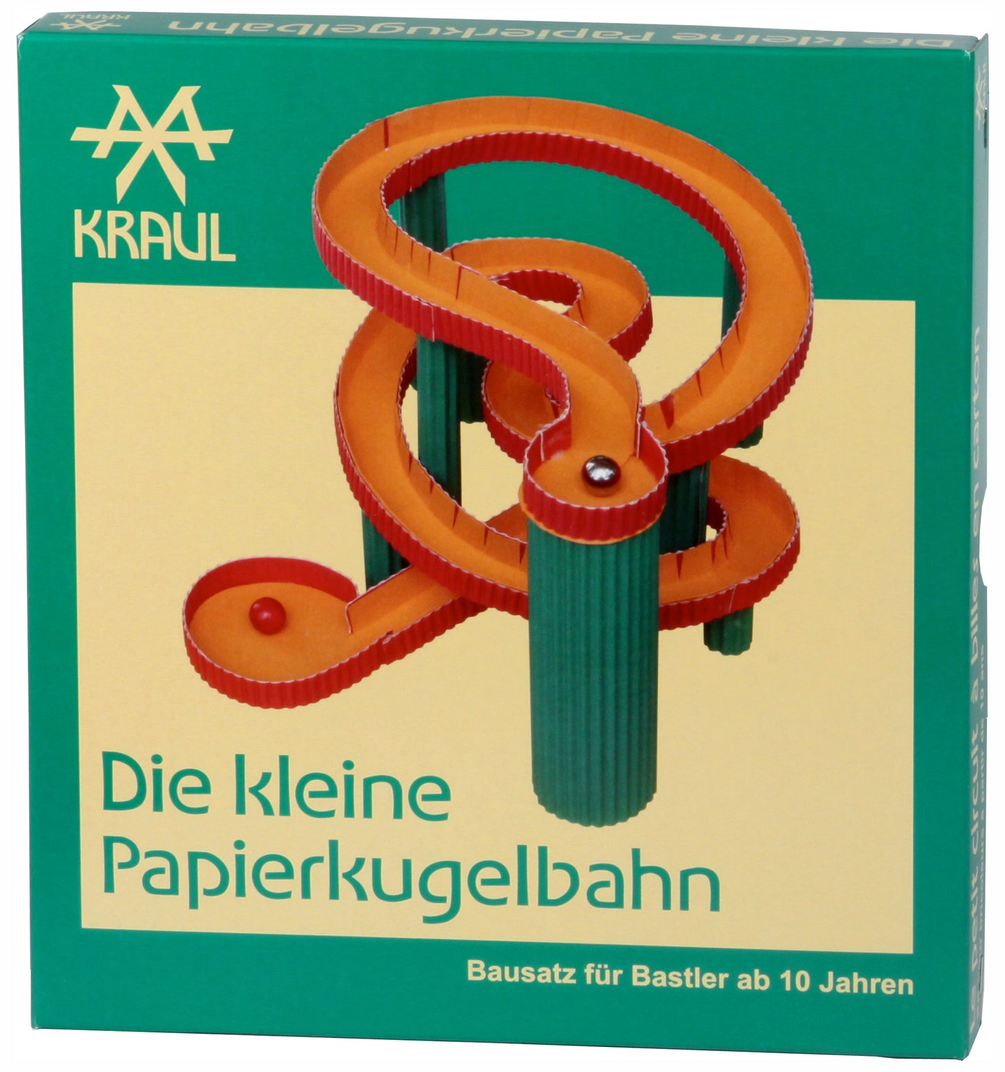 Die kleine Papierkugelbahn