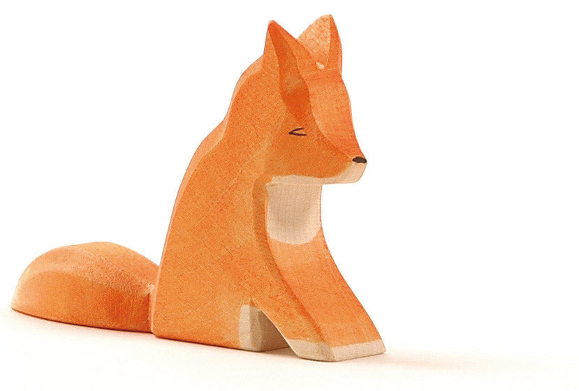 Fuchs groß sitzend