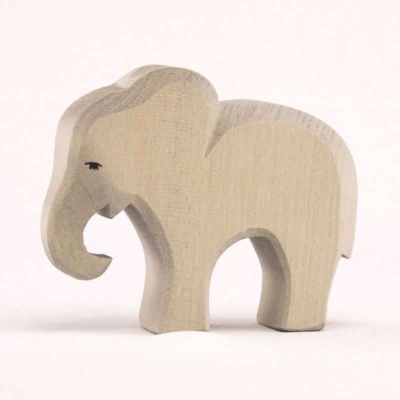 Elefant klein fressend