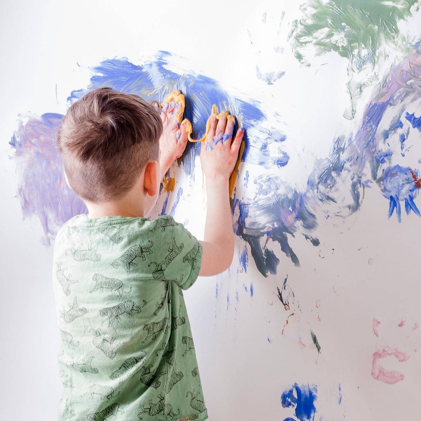 Bio-Fingerfarben vegan 4er Set "Aki"