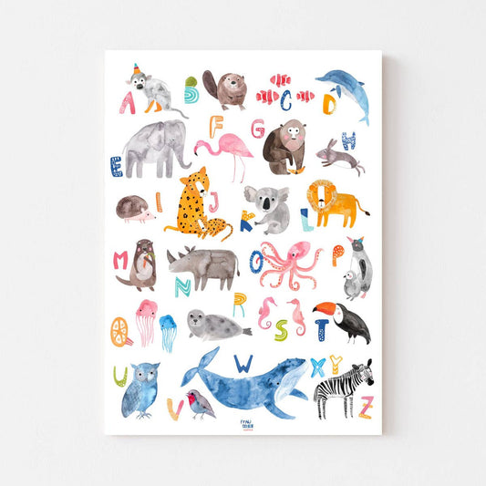 ABC der Tiere - Print A3