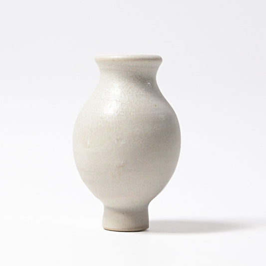 Weiße Vase