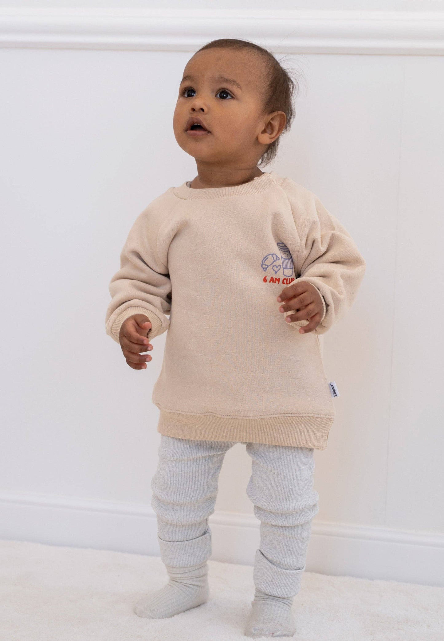 Cacao before Chaos Sweatshirt beige Mini and Me Edition