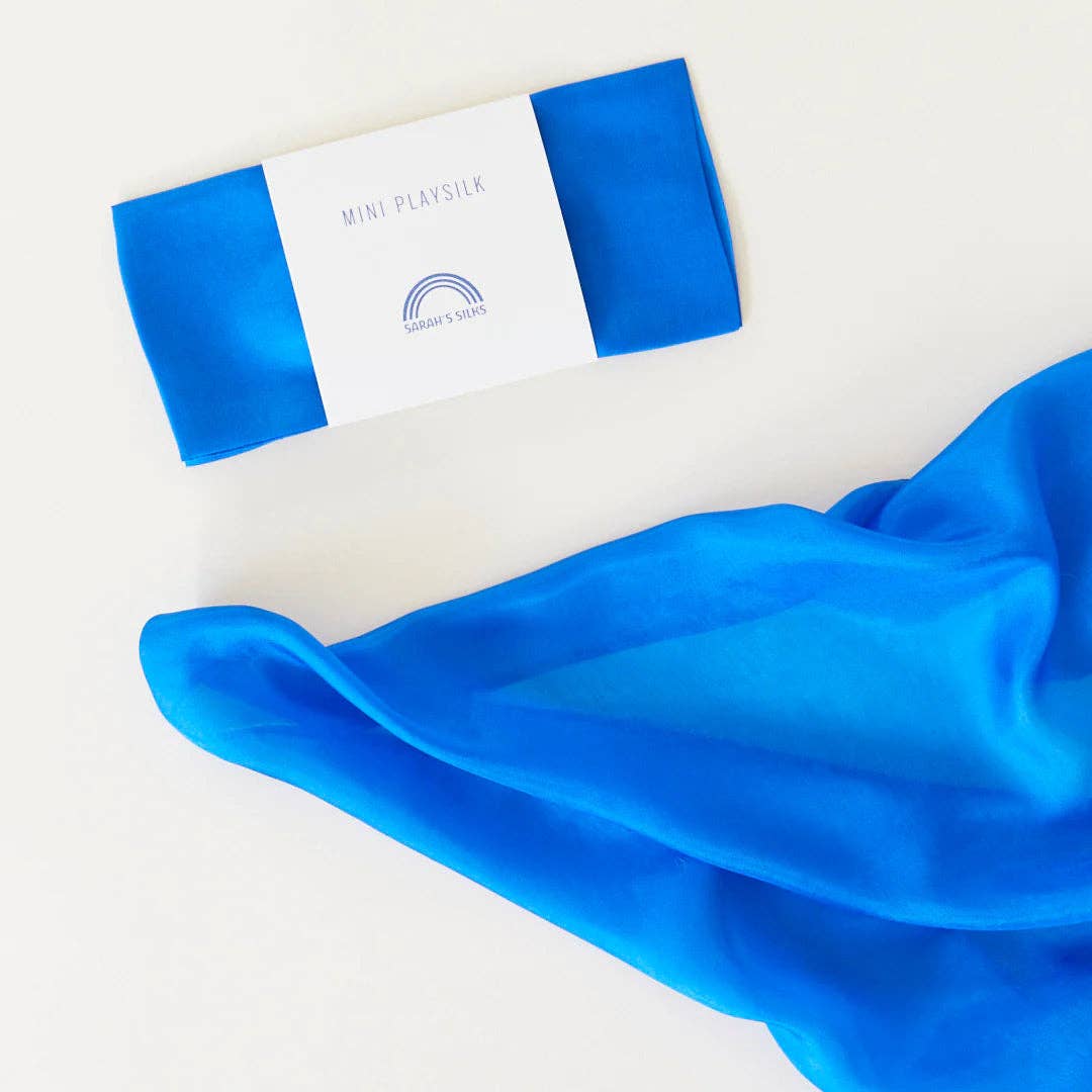 Mini Spielseidentücher uni