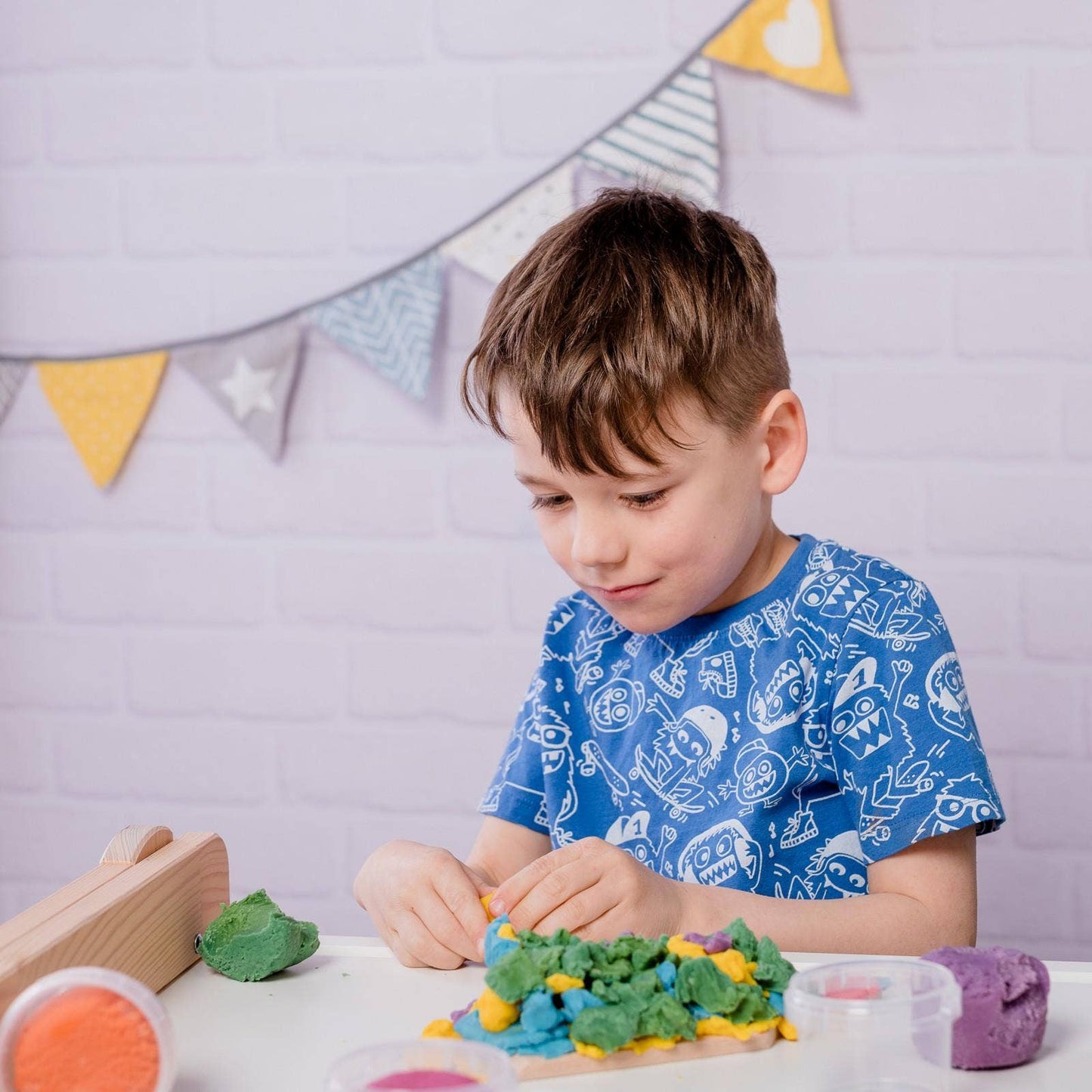 Bio-Easy-Knete vegan 4er Set "Loki"