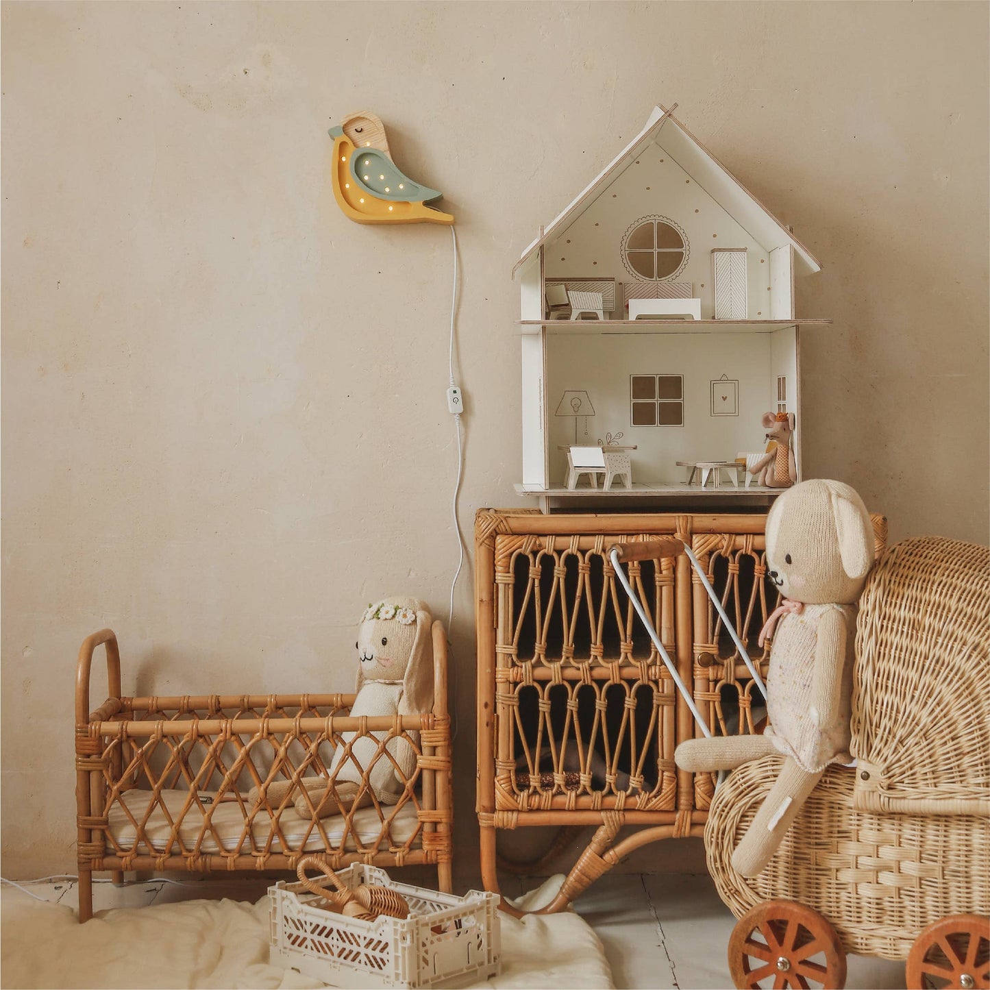 Puppenhaus aus Holz, modulare Bauweise, hohe Qualität, FSC