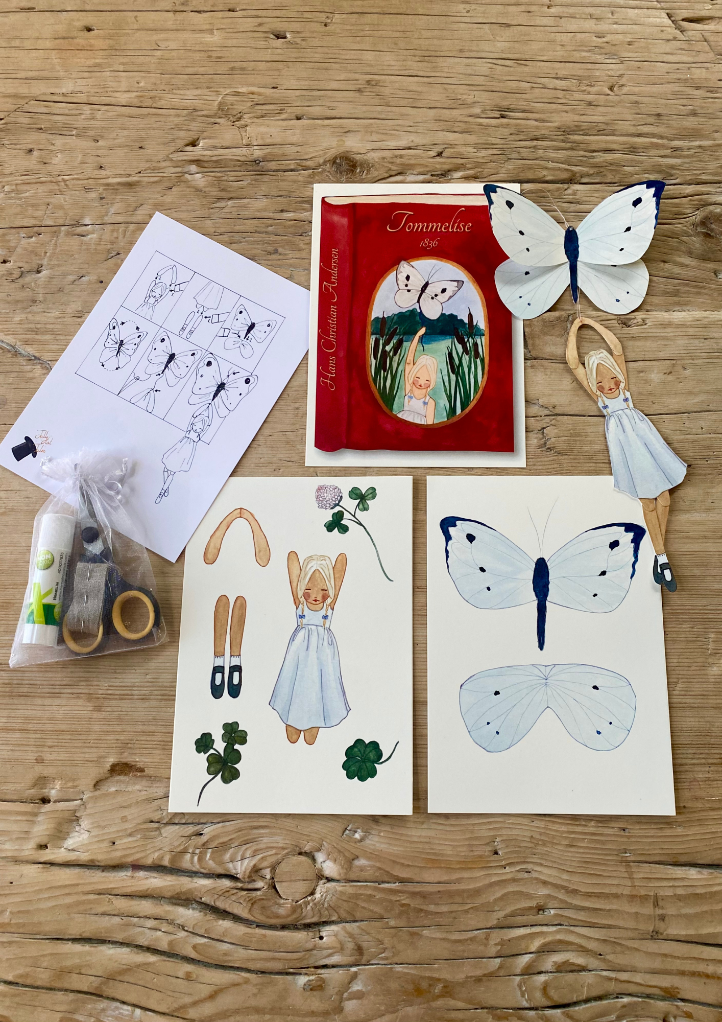 Däumelinchen - DIY Papierschnitt