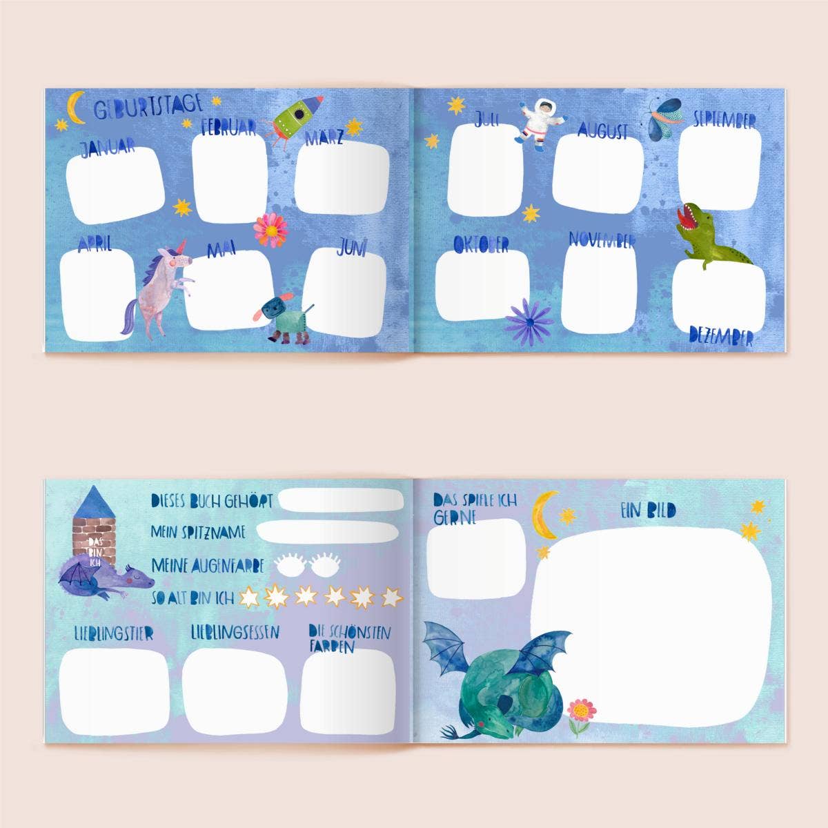 Kindergarten-Freundebuch