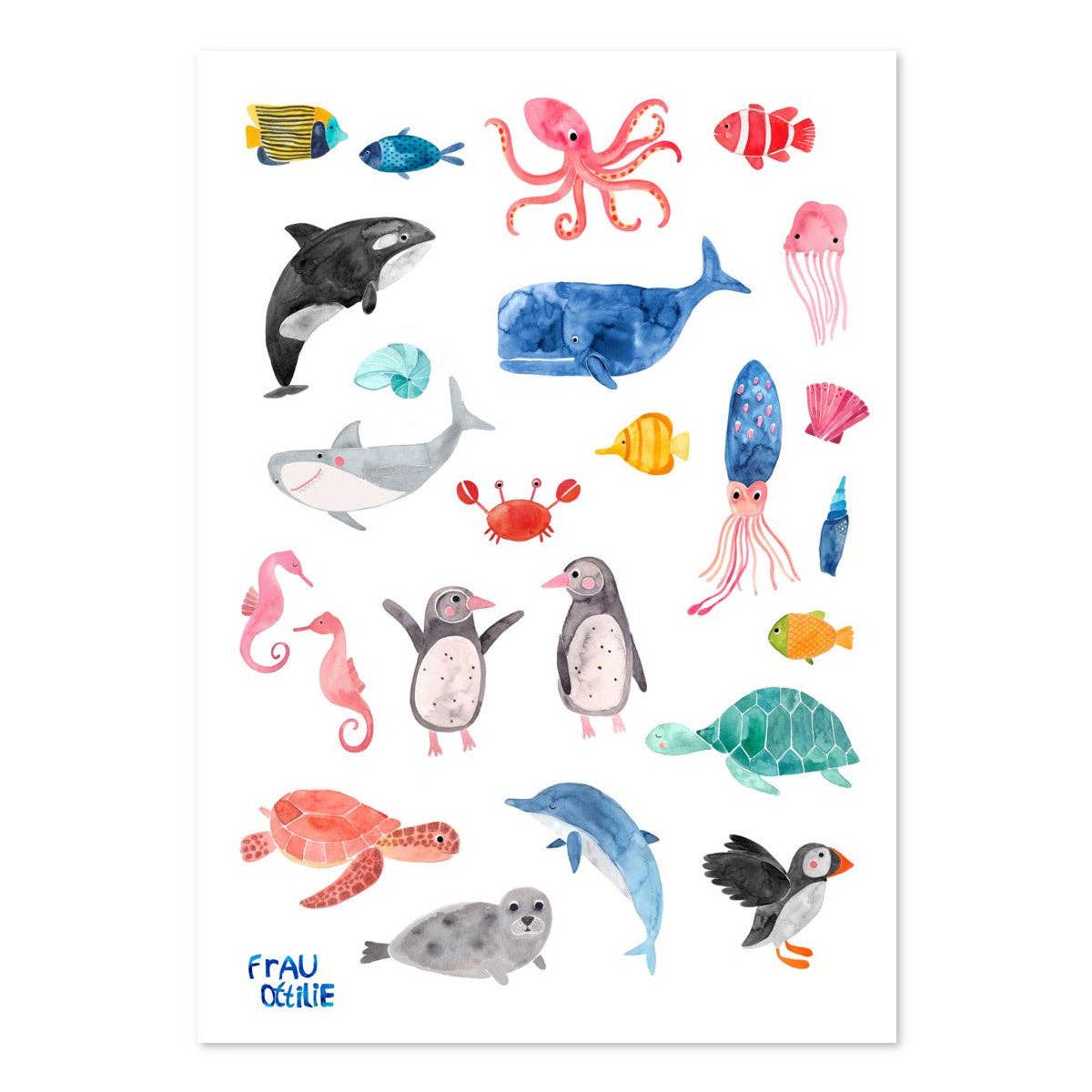 Kindertattoos Wildes Meer