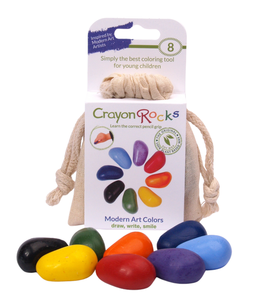 8 Crayon Rocks® Modern Art