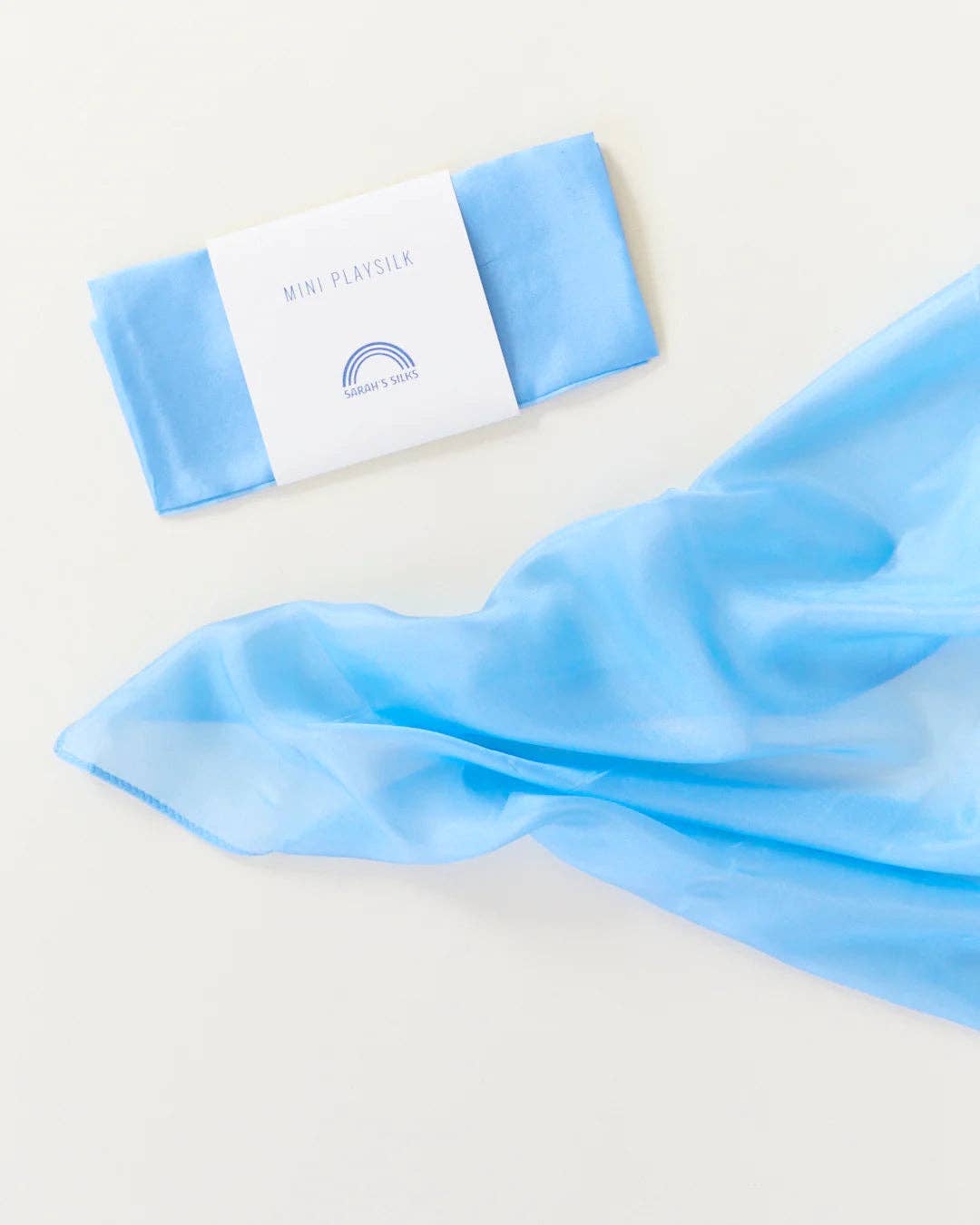 Mini Spielseidentücher uni