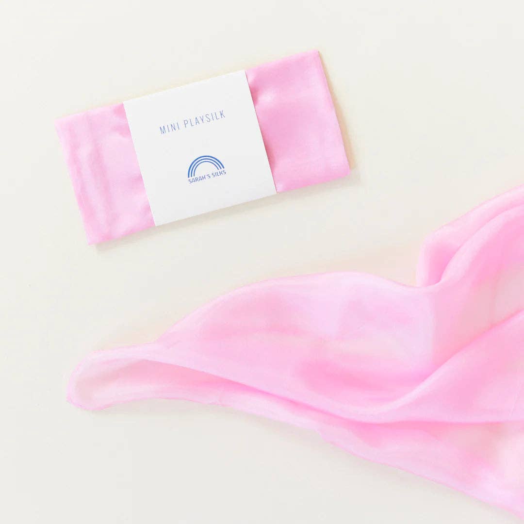 Mini Spielseidentücher uni