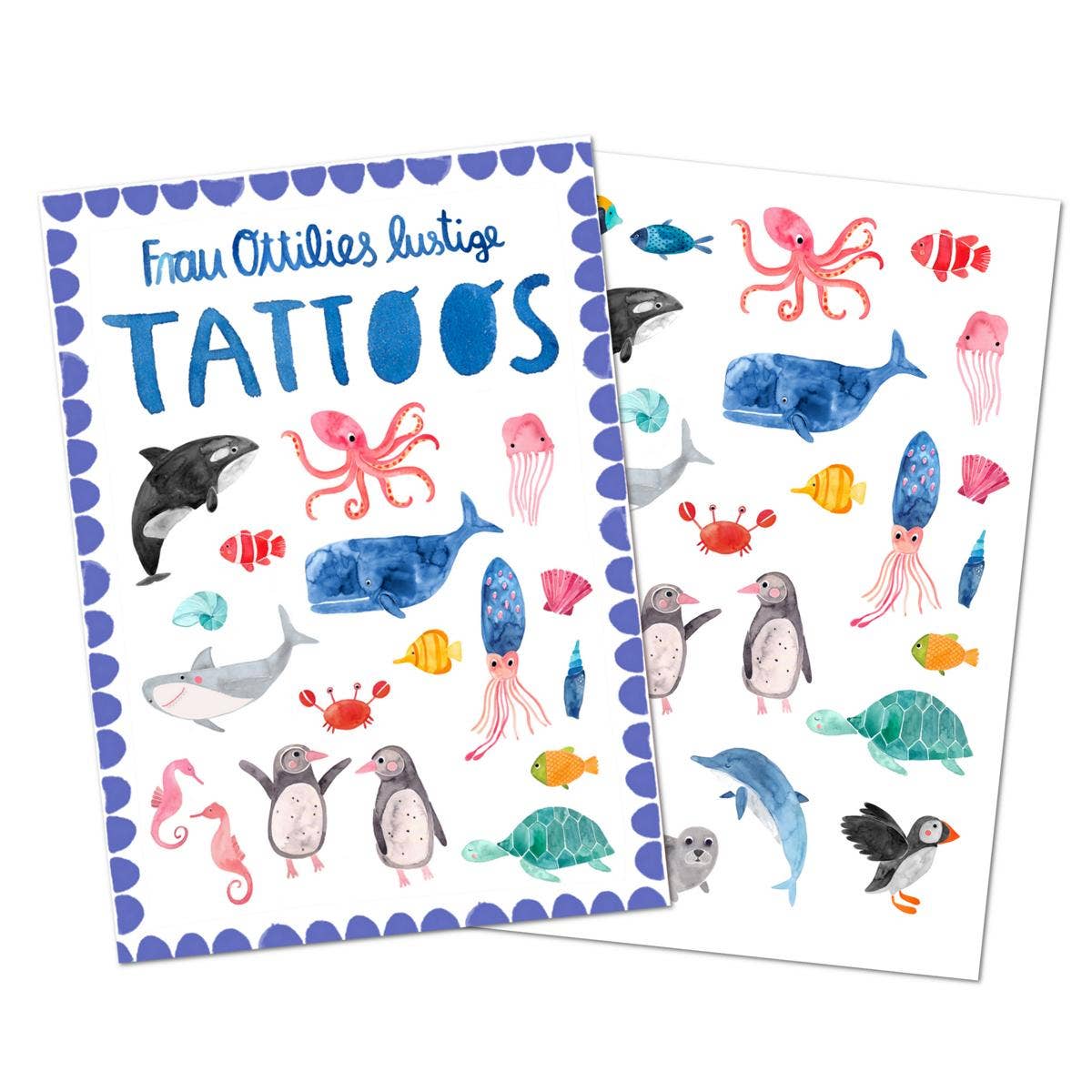 Kindertattoos Wildes Meer