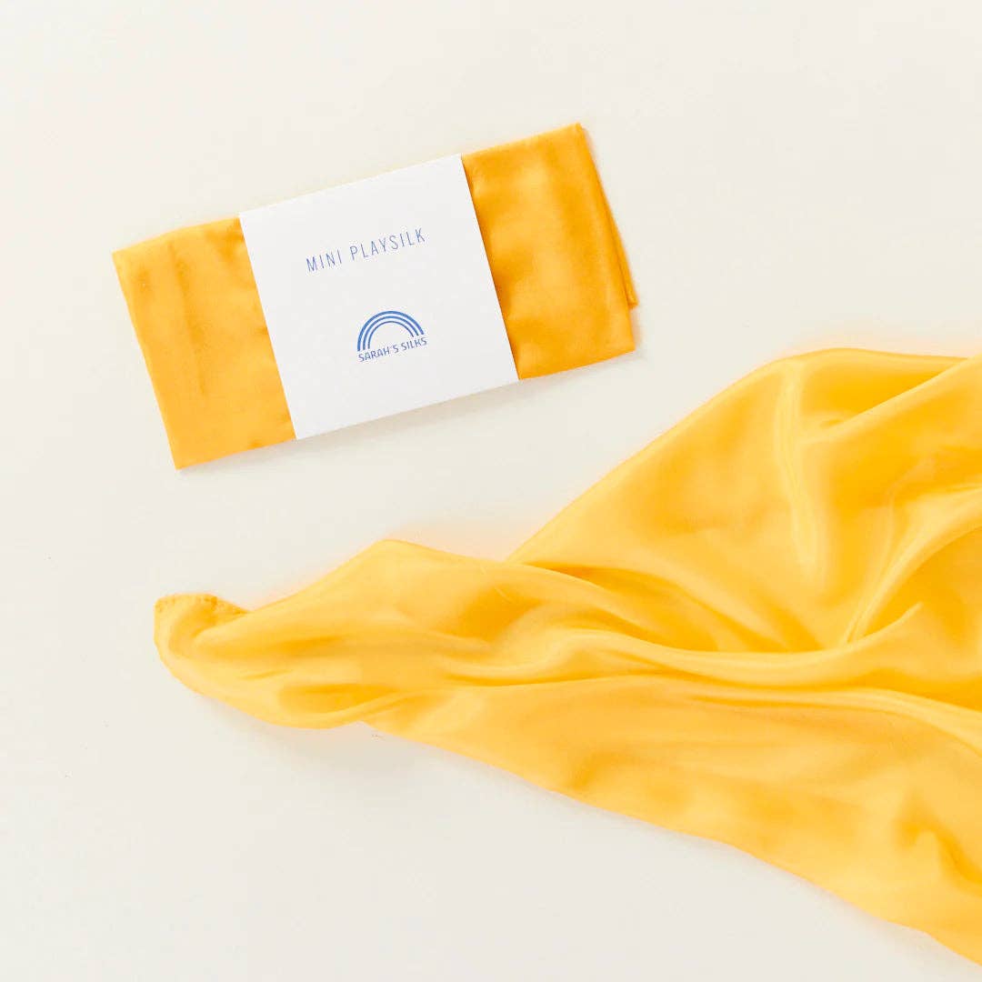 Mini Spielseidentücher uni