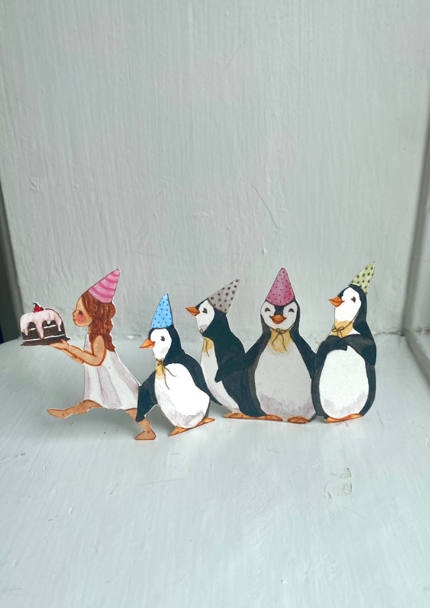 Pinguine  - Geburtstagsdeko