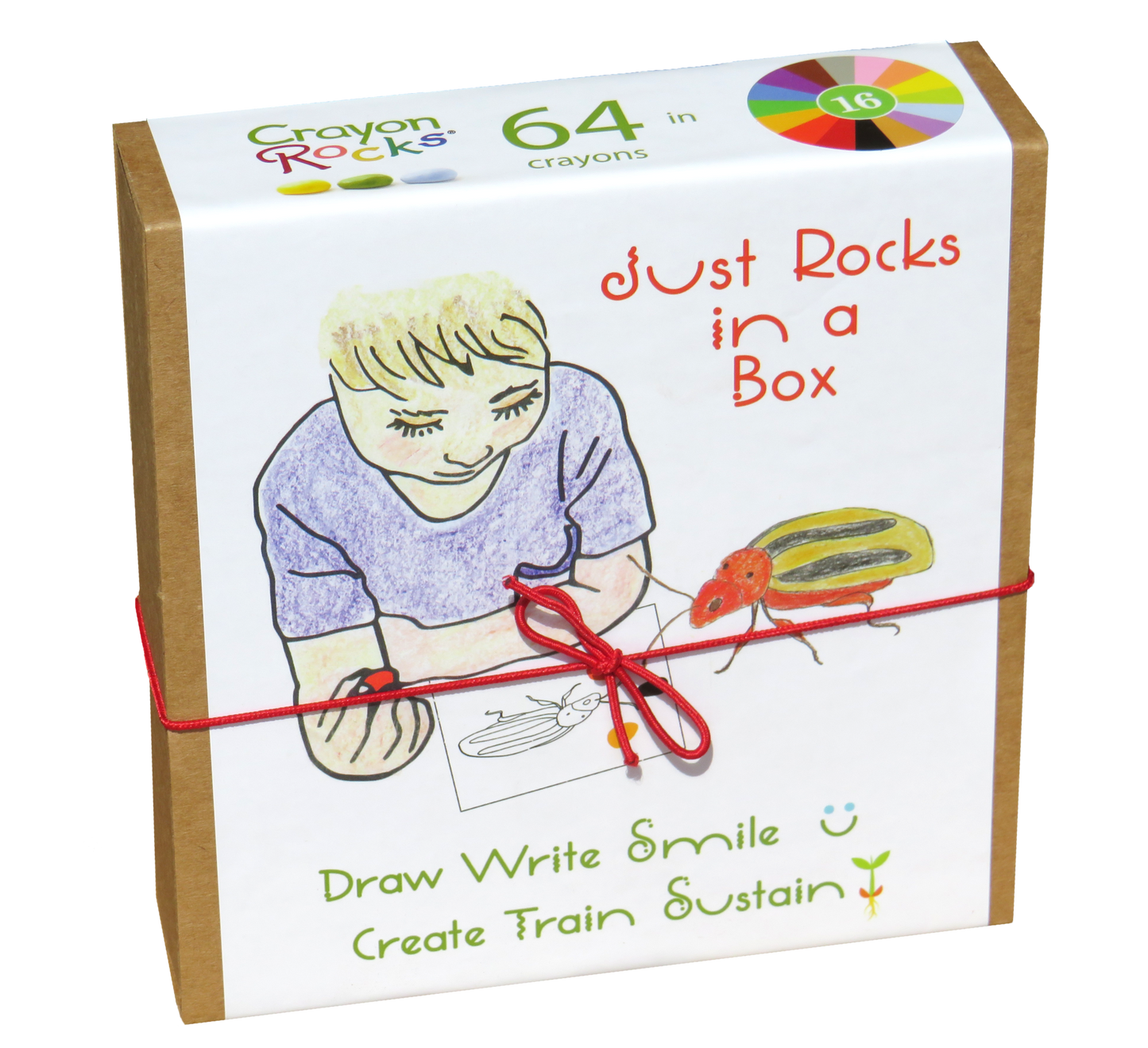 Just Rocks Box - 4 x 16 Farben Crayon Rocks®