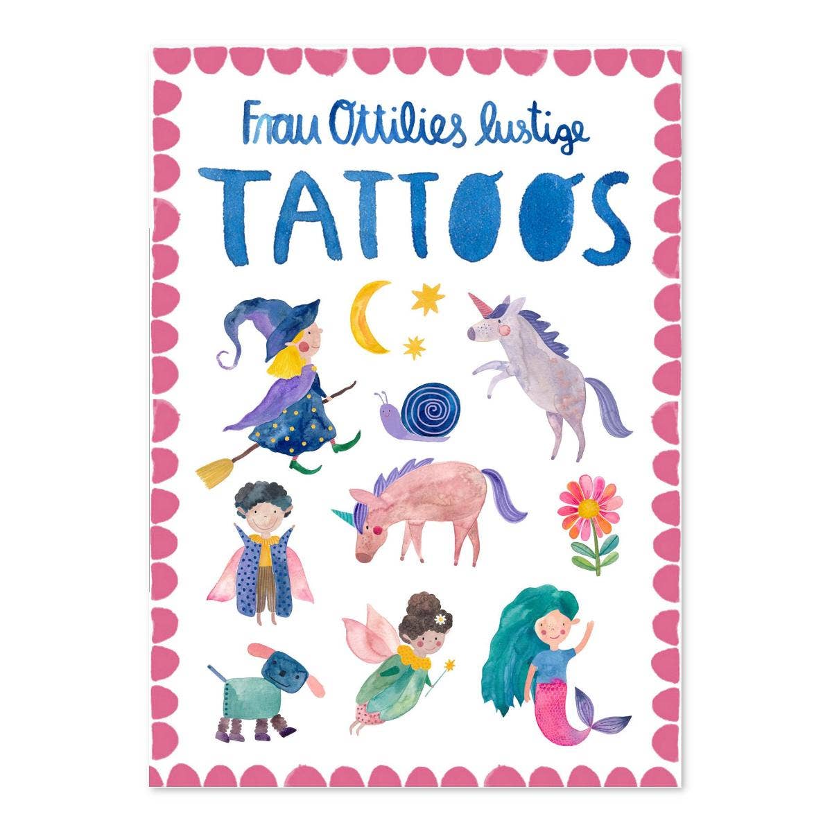 Kindertattoos Fantastische Wesen