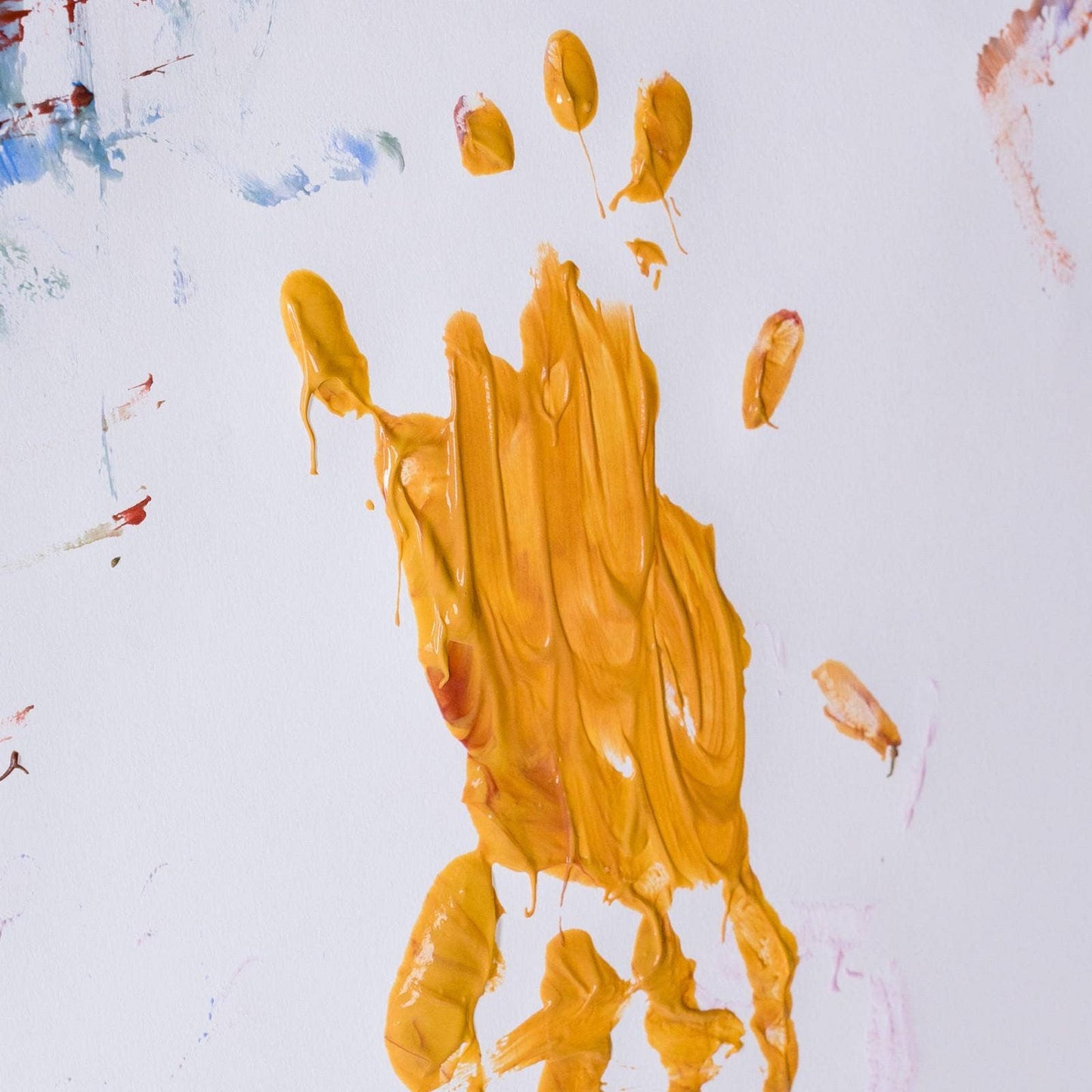 Bio-Fingerfarben vegan 4er Set "Luka"