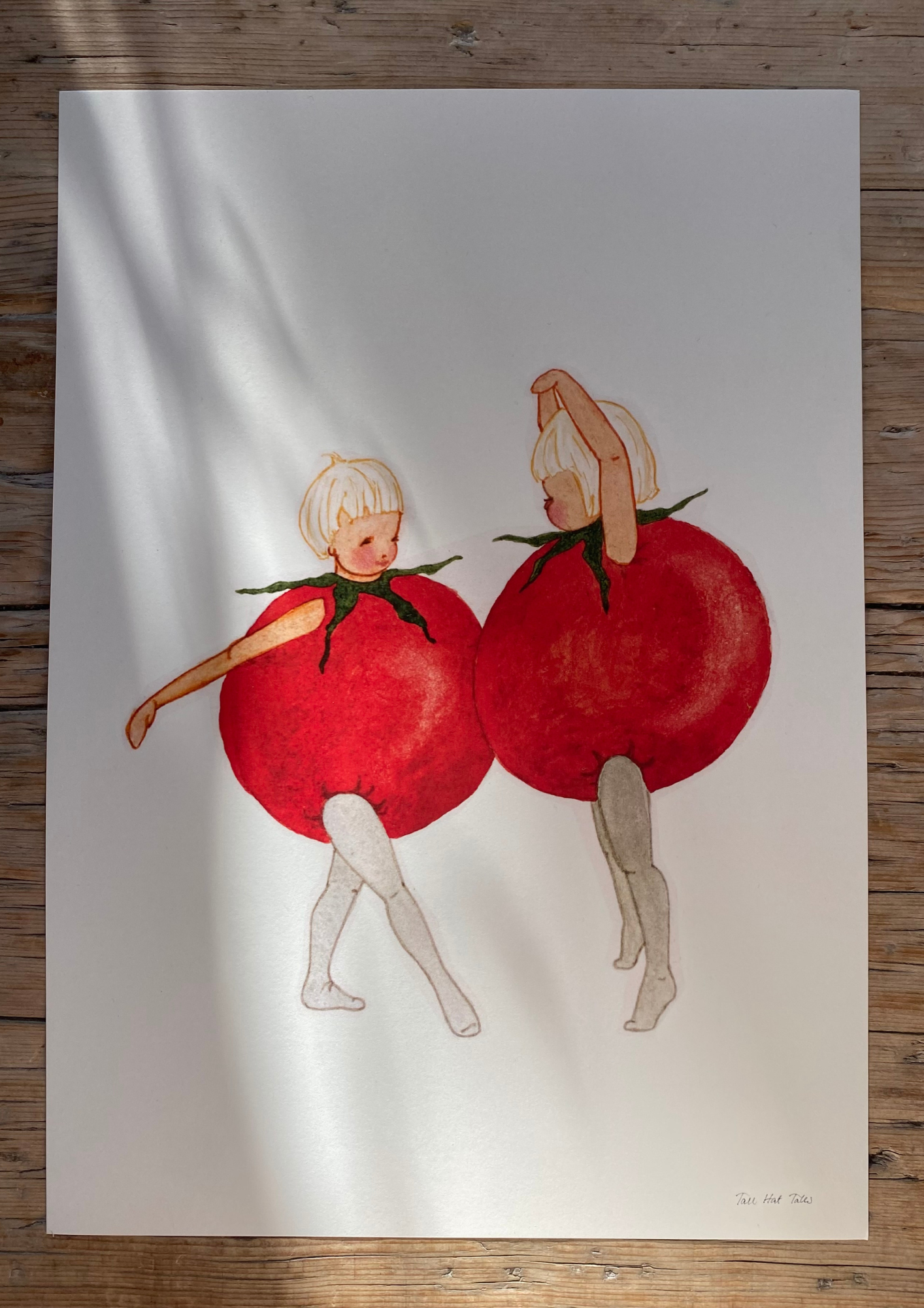 Tomaten Kinder - Poster A4