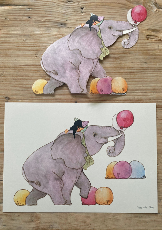 Elefant - Geburtstagsdeko