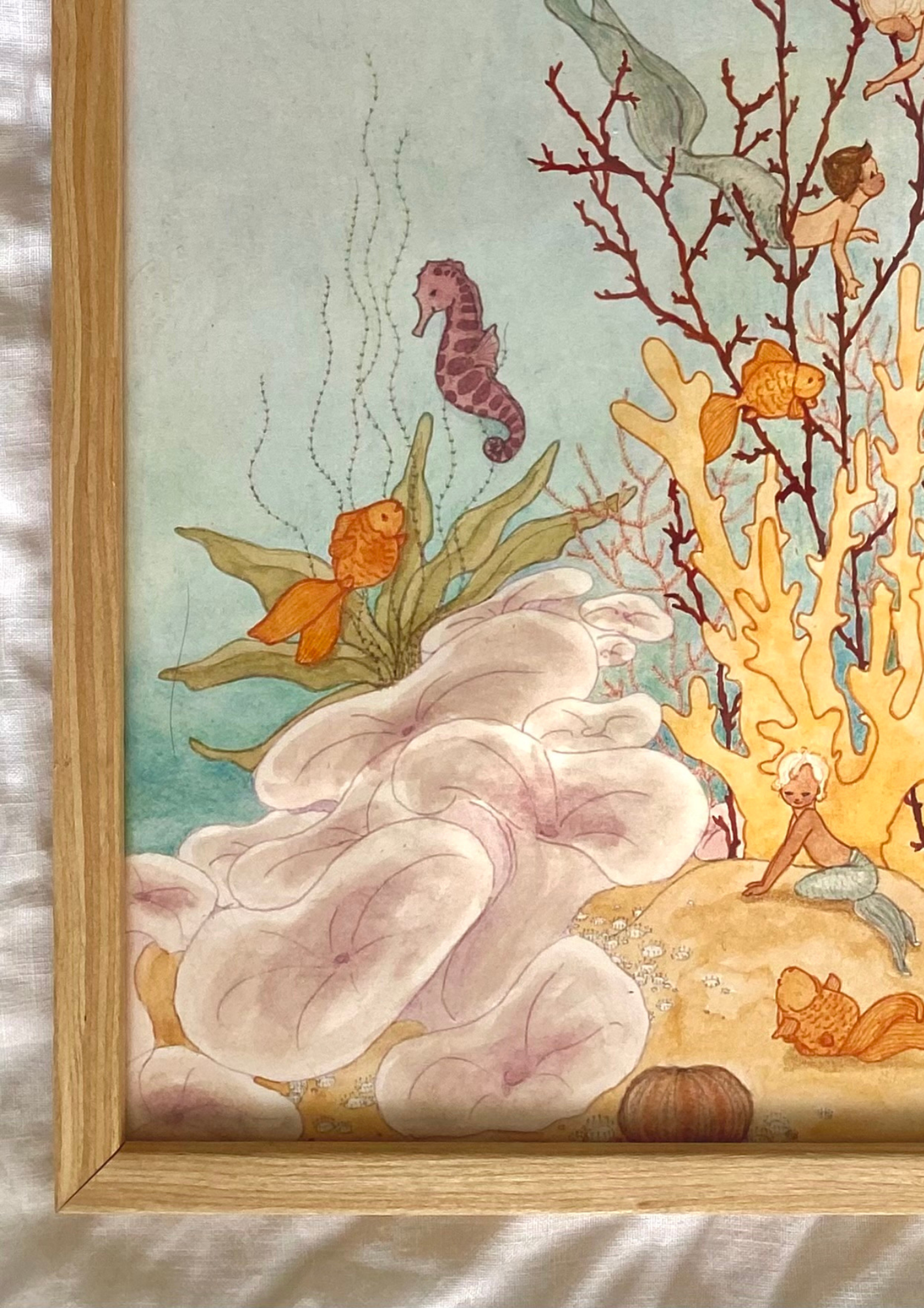 Niedliche Meerestiere - Poster