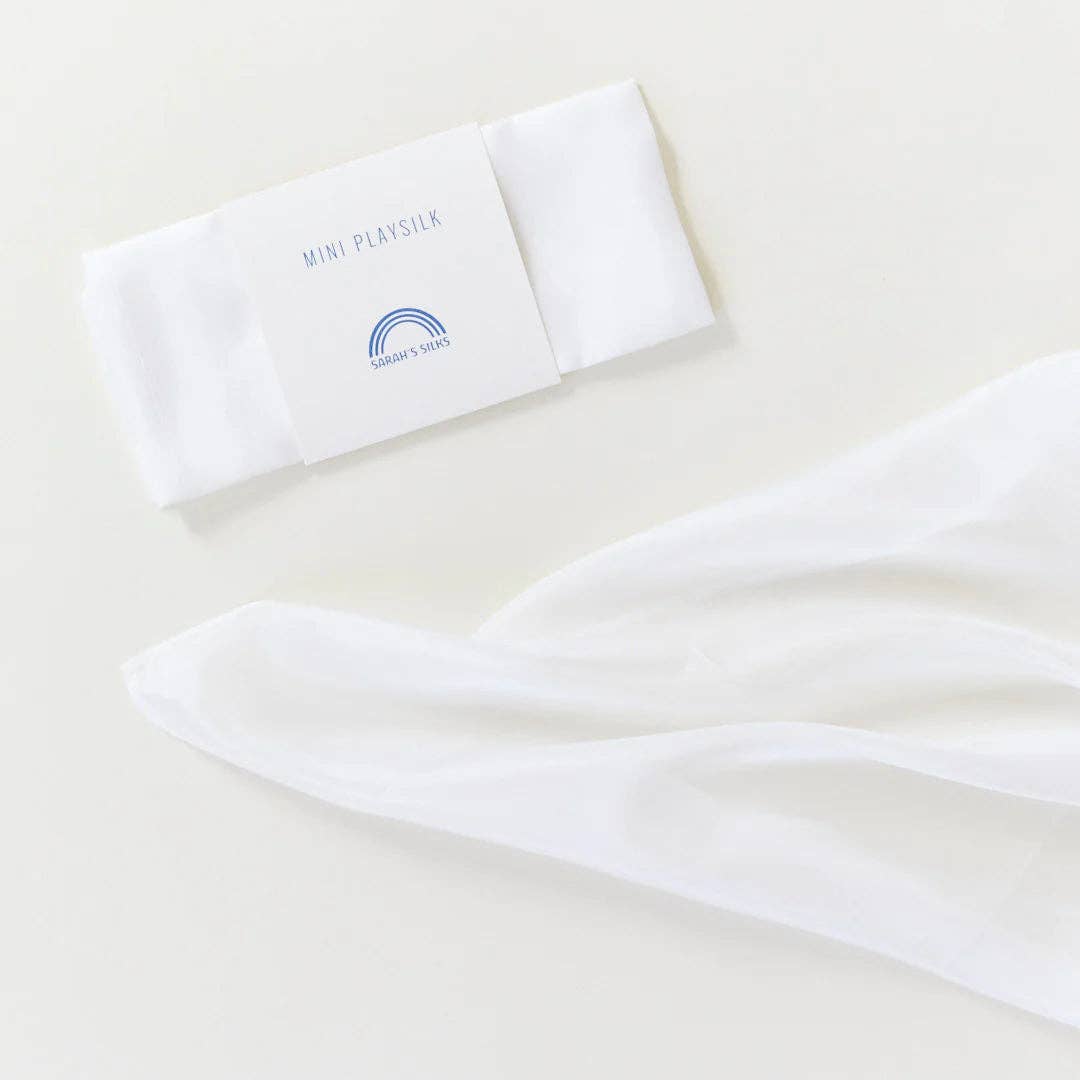 Mini Spielseidentücher uni