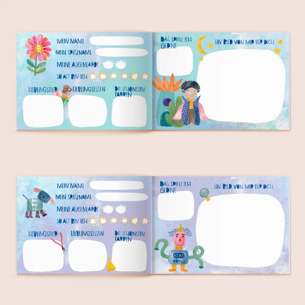 Kindergarten-Freundebuch