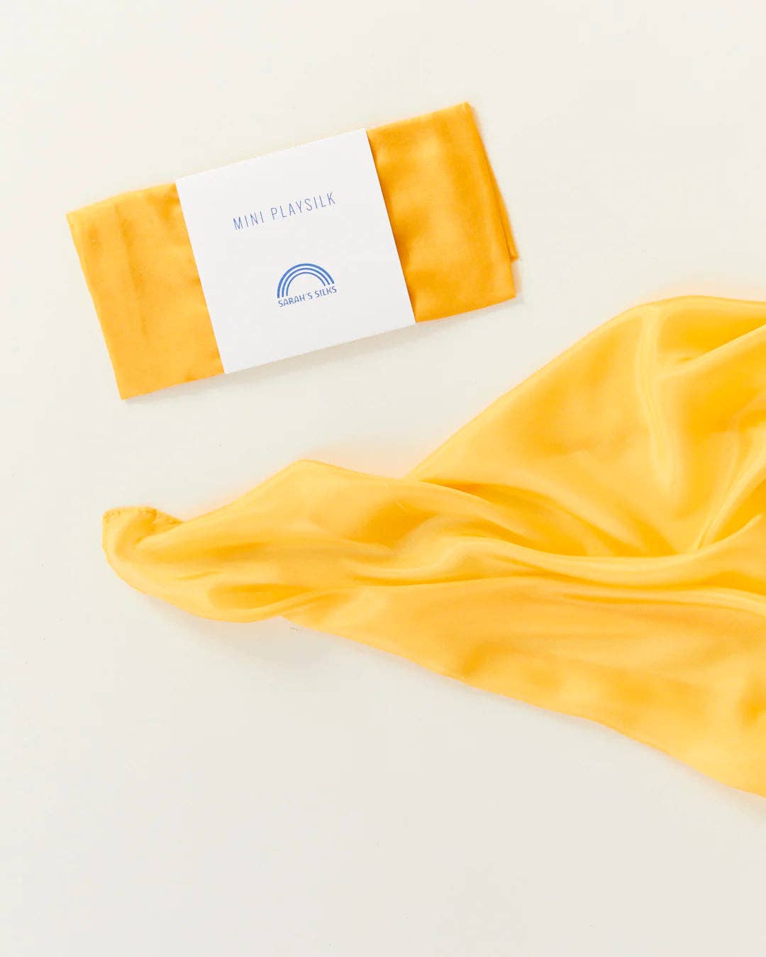 Mini Spielseidentücher uni