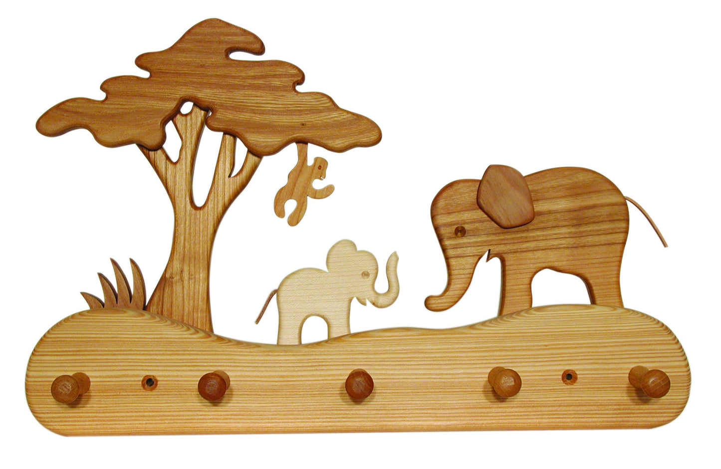 Kinder-Garderobe Elefant