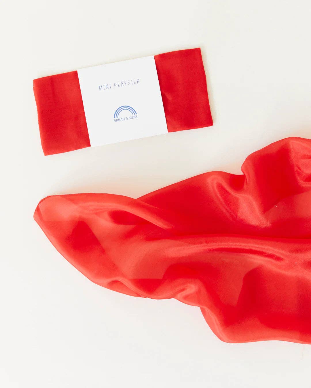 Mini Spielseidentücher uni