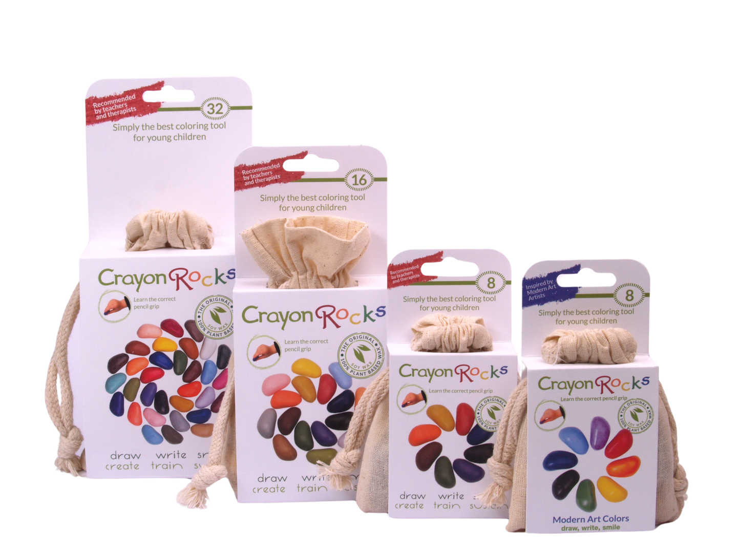 8 Crayon Rocks® Modern Art