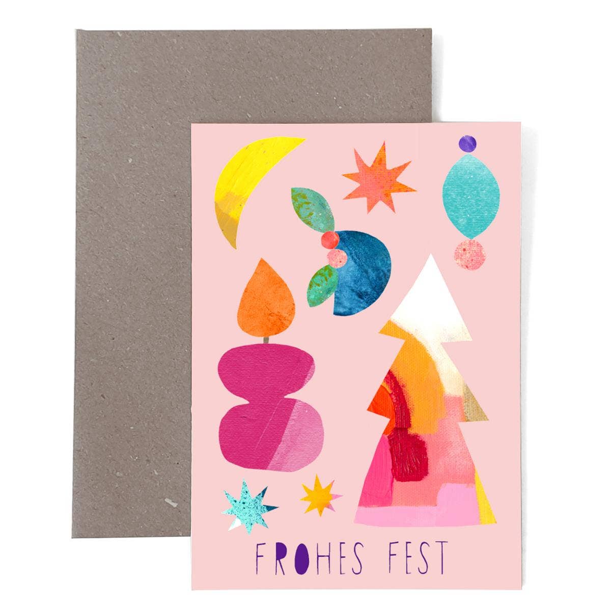 Weihnachtskarte Frohes Fest