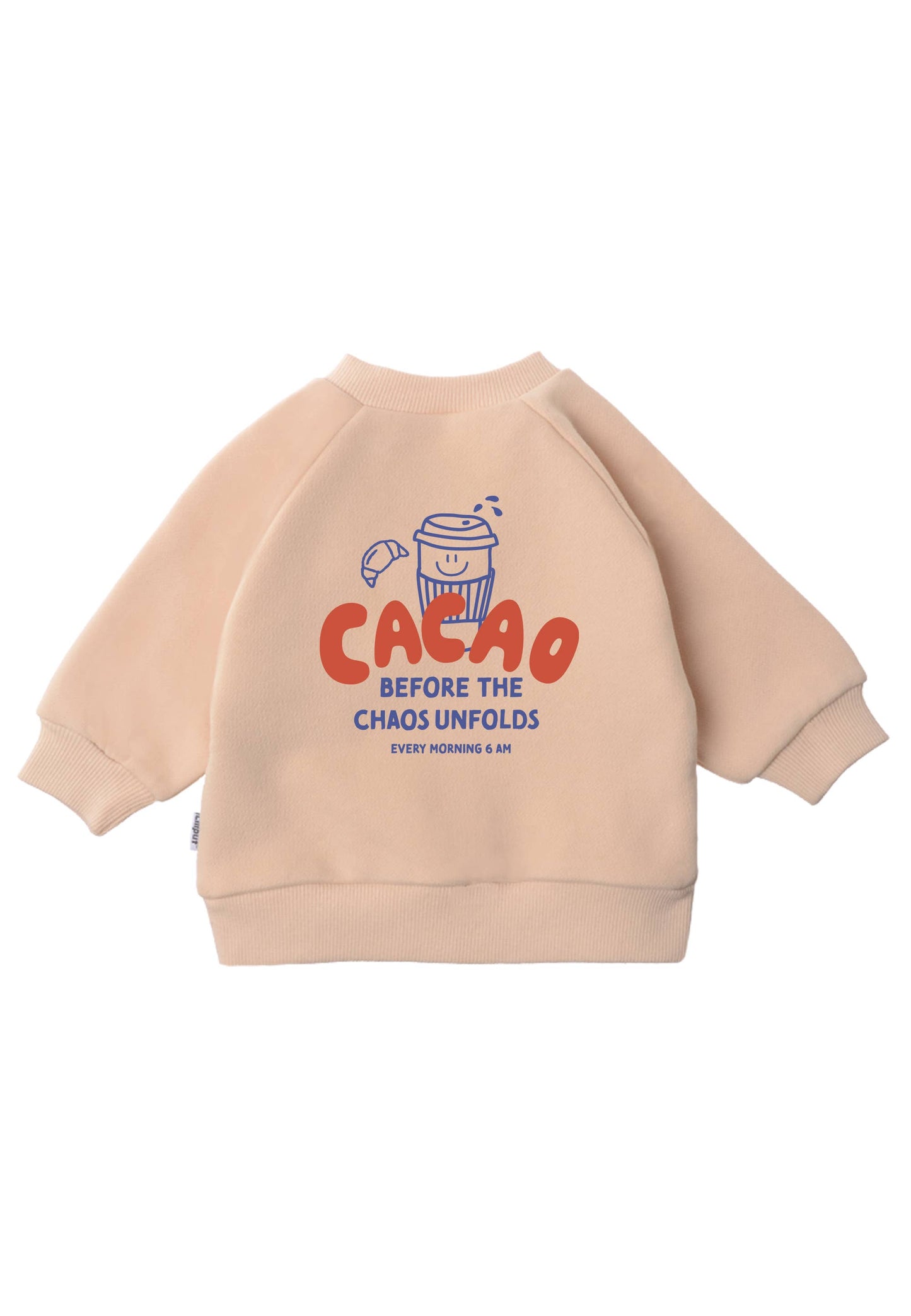 Cacao before Chaos Sweatshirt beige Mini and Me Edition