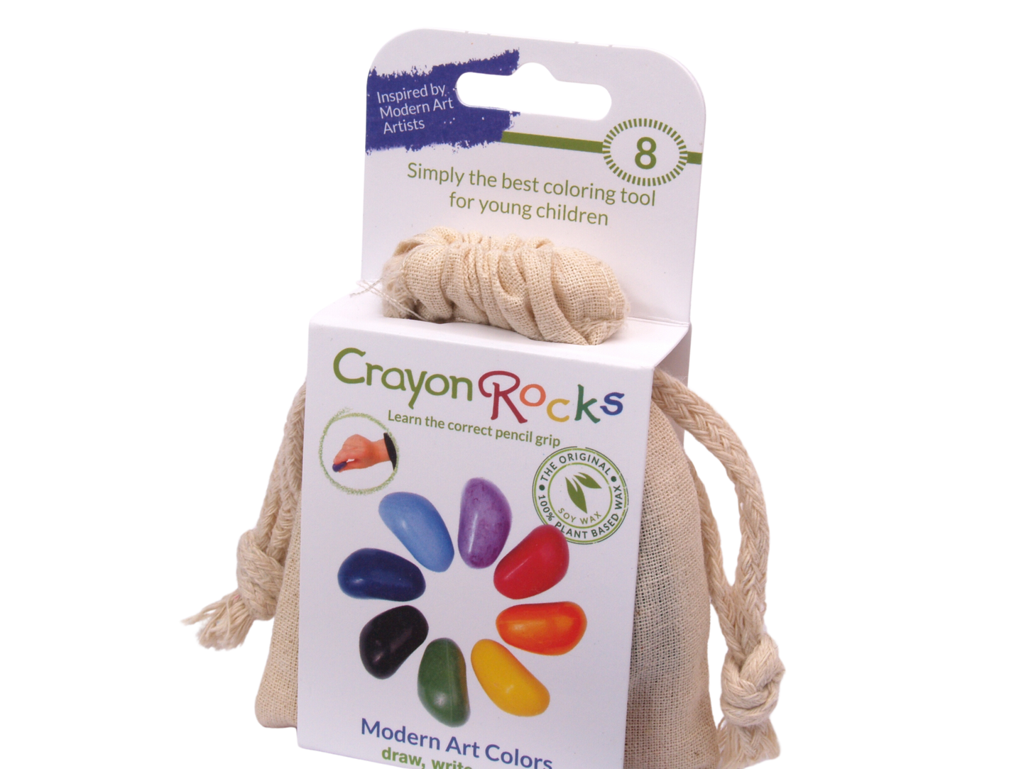 8 Crayon Rocks® Modern Art
